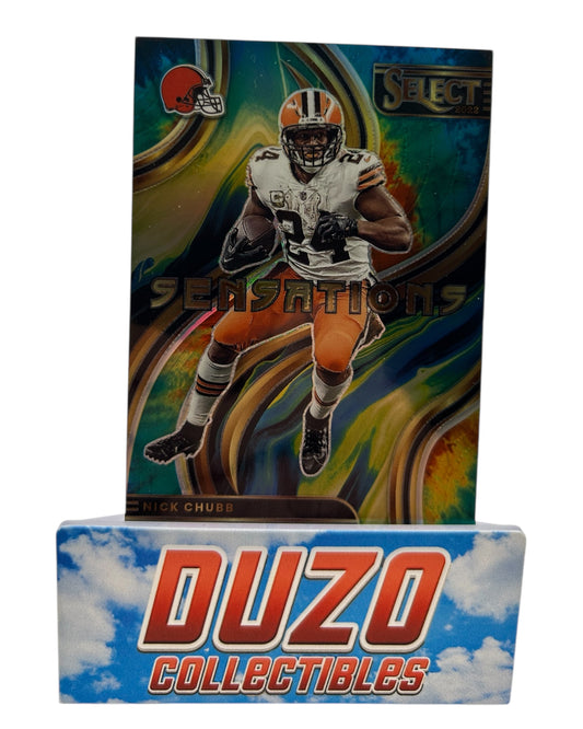 Nick Chubb Tie-Die /25 2022 Panini No.SEN-11