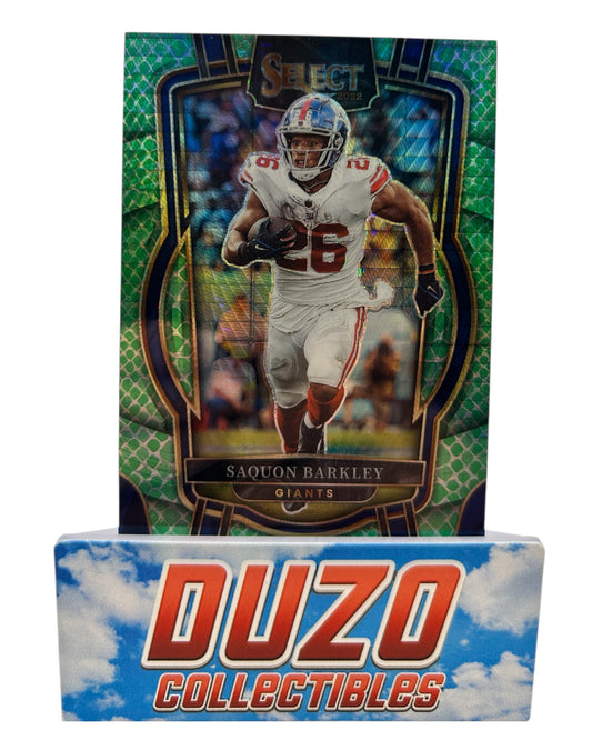 Saquon Barkley Dragon Scale /89 2022 Panini Select No.226
