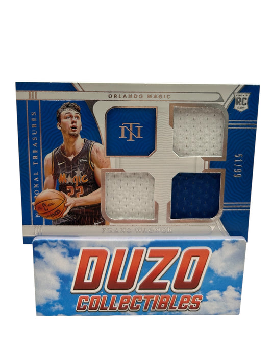 Franz Wagner Rookie Triple Patch /99 2022 Panini National Treasures No.RTM-FWG