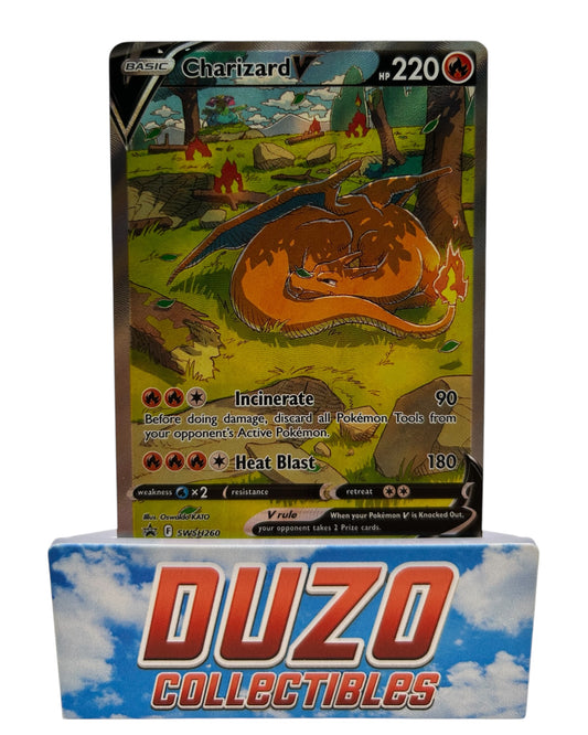 Charizard V Illustration Rare 2022 Pokemon Ultra Premium Collection No.SWSH260