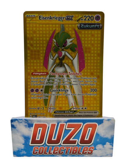Eisenkrieger EX Gold 2023 Pokemon Paradox Rift 261/182
