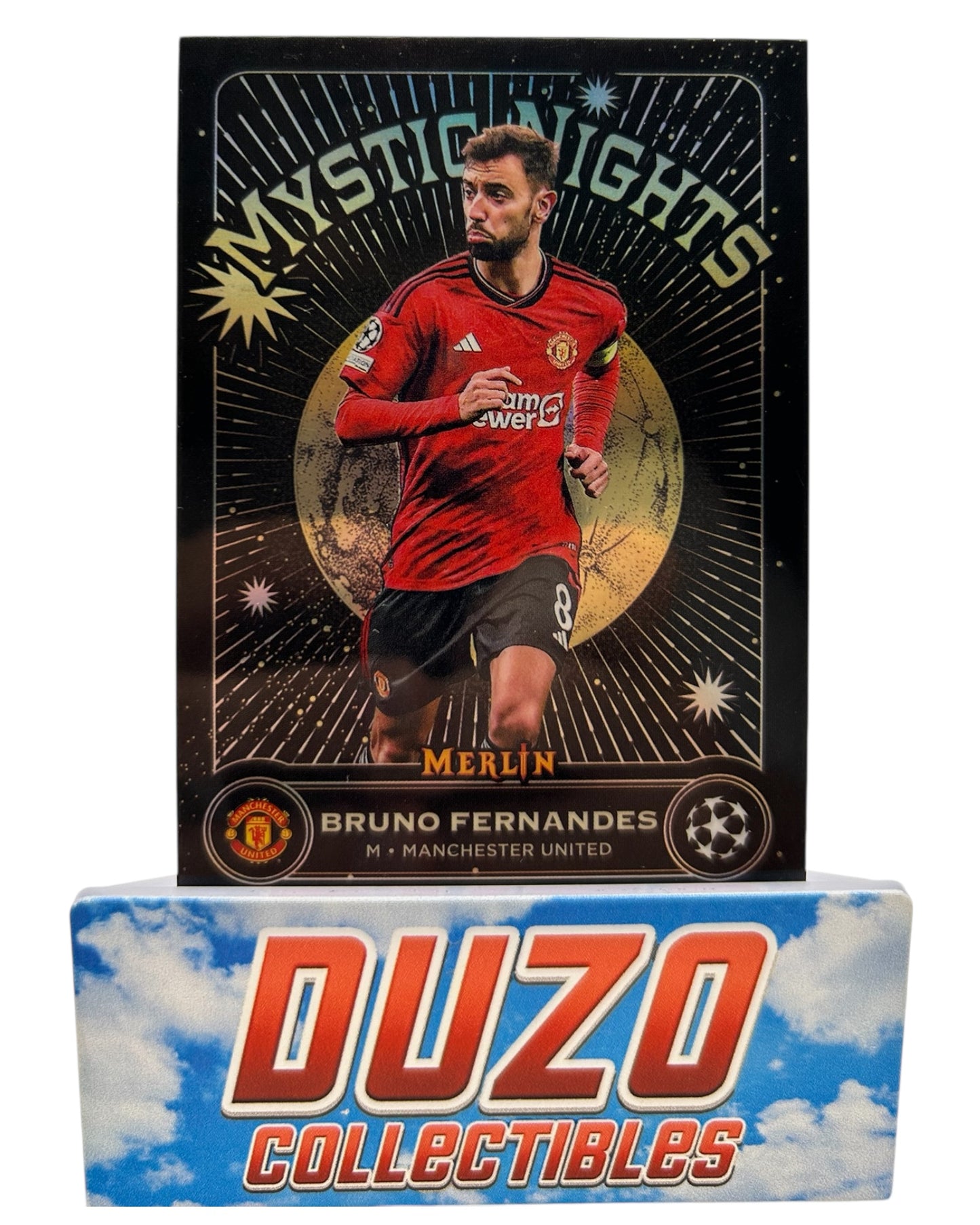Bruno Fernandes Mystic Nights 2024 Topps Merlin Collections No.MN-16