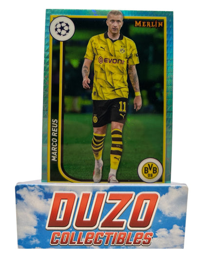 Marco Reus Aqua Refractor 2024 Topps Merlin Collections No.28