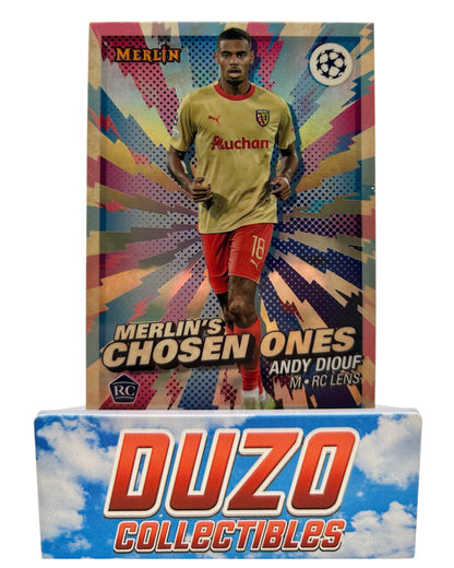 Andy Diouf Rookie Merlin's Chosen Ones 2024 Topps Merlin Collections No.MC-12