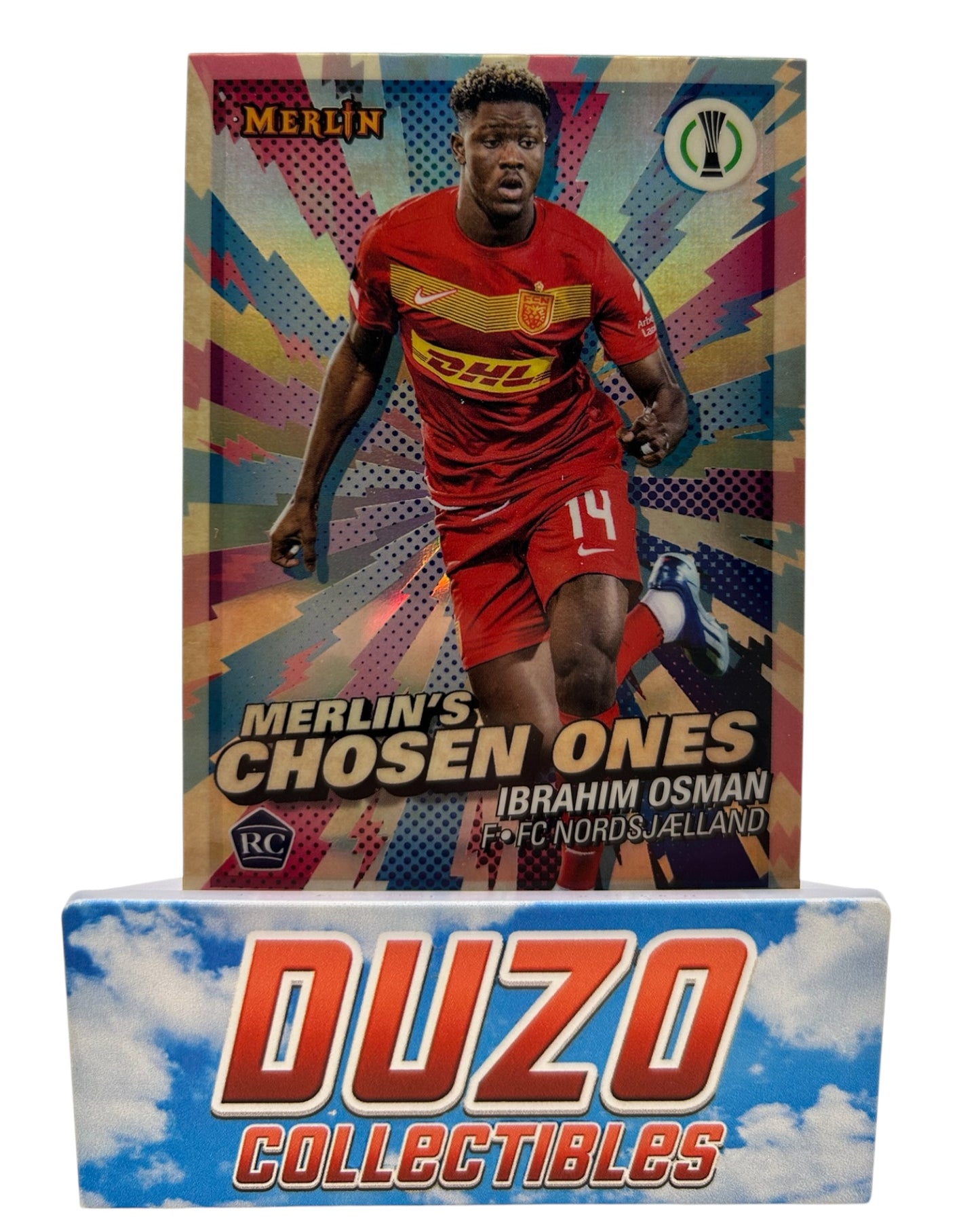 Ibrahim Osman Rookie Merlin's Chosen Ones 2024 Topps Merlin Collections No.MC-5