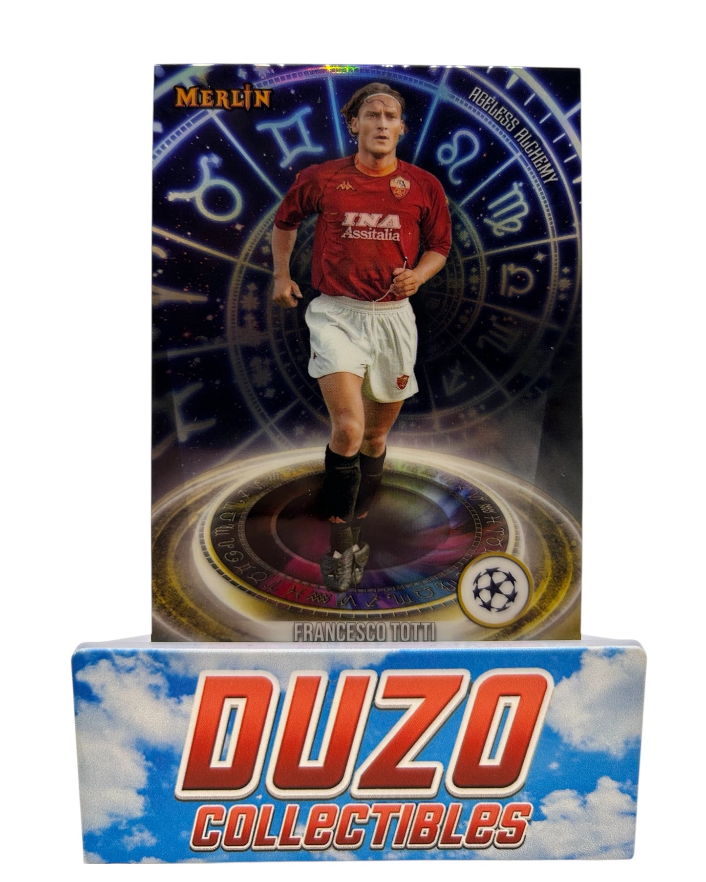 Francesco Totti Ageless Alchemy 2024 Topps Merlin Collections No.AA-15