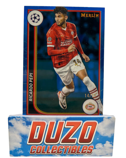 Ricardo Pepi Blue /75 2024 Topps Merlin Collections No.97