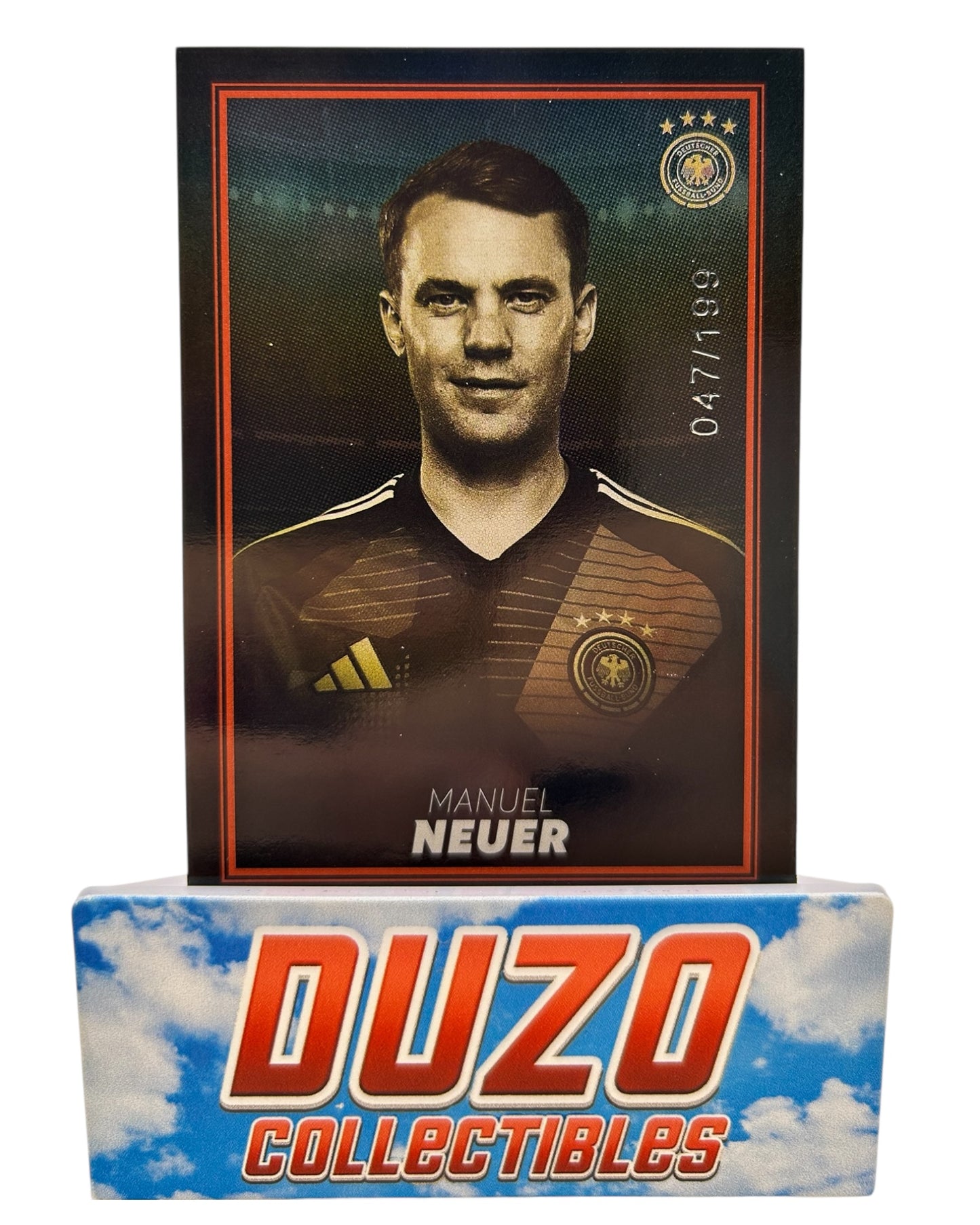 Manuel Neuer Red /199 2024 Panini DFB-Team-Set No.FOC-01