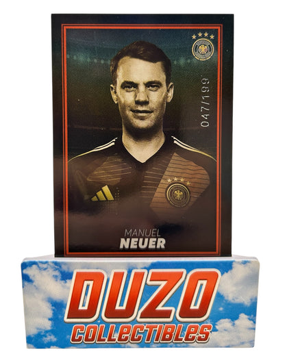 Manuel Neuer Red /199 2024 Panini DFB-Team-Set No.FOC-01