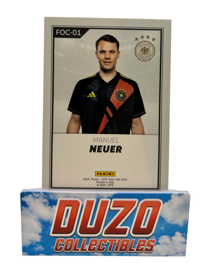 Manuel Neuer Orange /99 2024 Panini DFB-Team-Set No.FOC-01