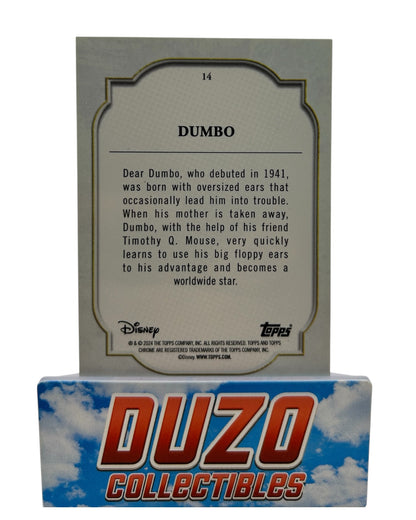 Dumbo Base Card 2024 Topps Chrome Disney No.14