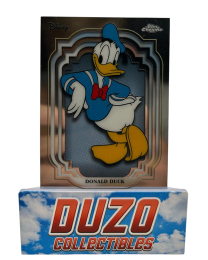 Donald Duck Base Card 2024 Topps Chrome Disney No.3