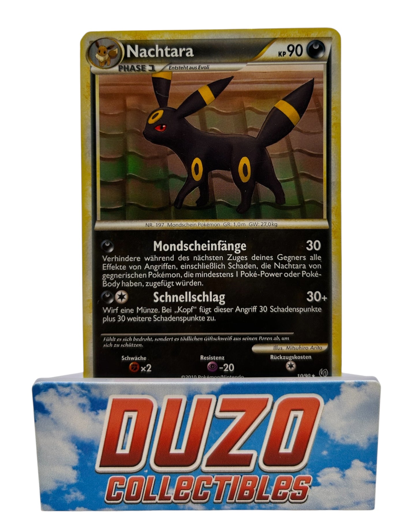 Nachtara 2010 Pokemon Undauted No.10/90