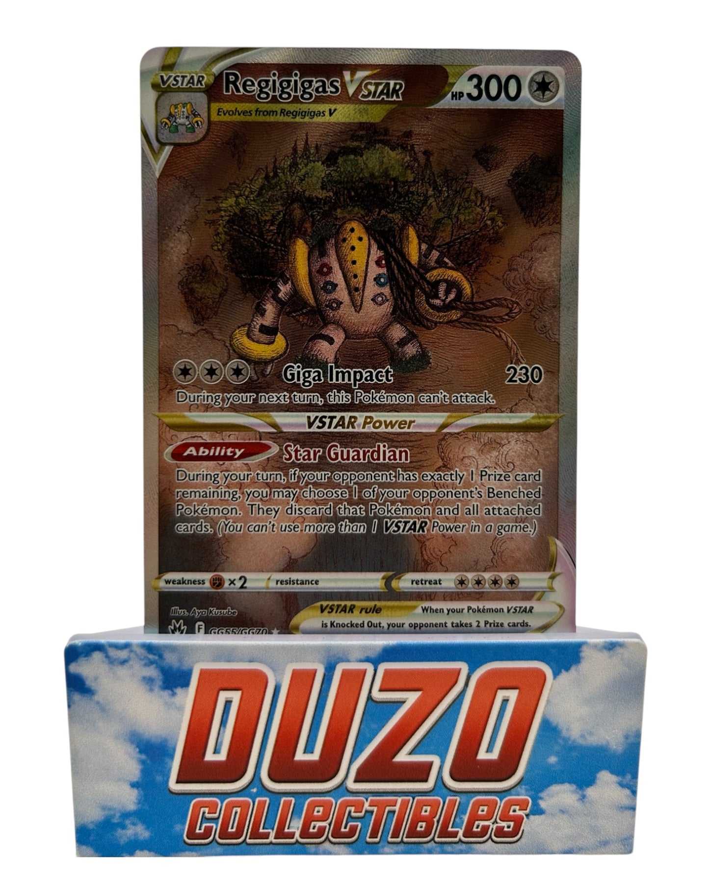 Regigigas VSTAR 2023 Pokemon Crown Zenith No.GG55/GG70