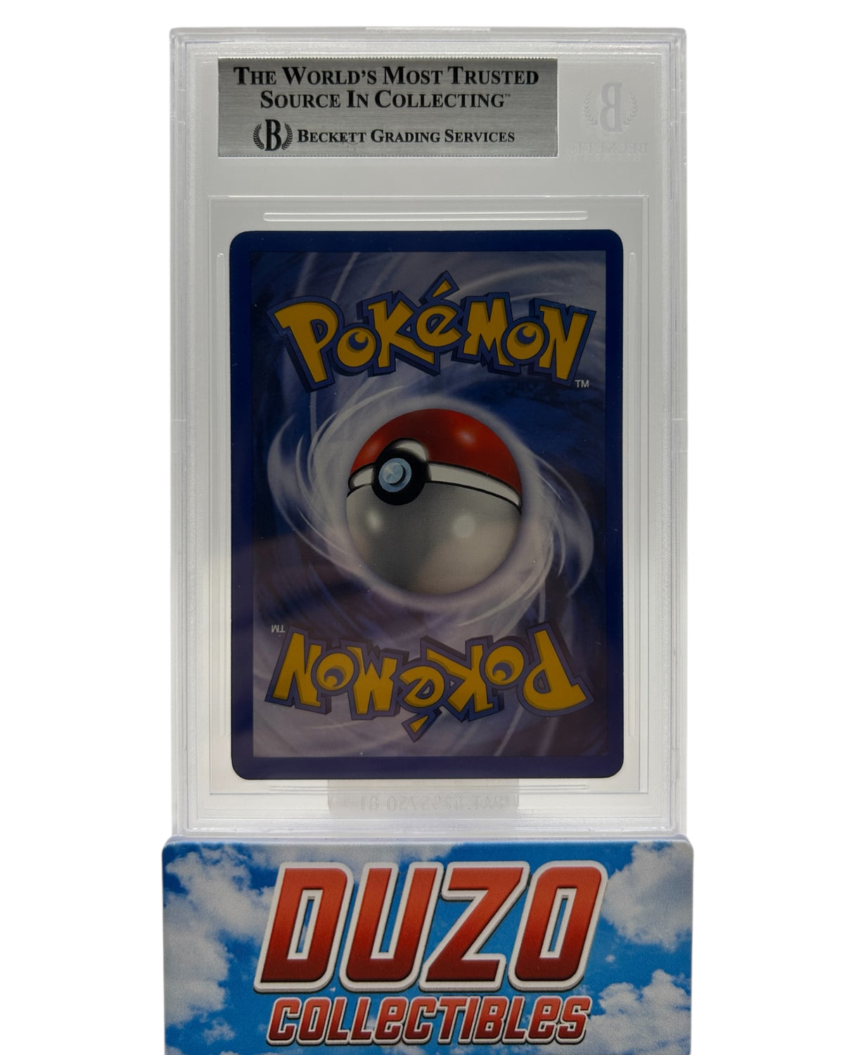 Dunkles Blitza Erste Edition 2000 Nintendo Team Rocket 1st Edition No.38 Beckett 9