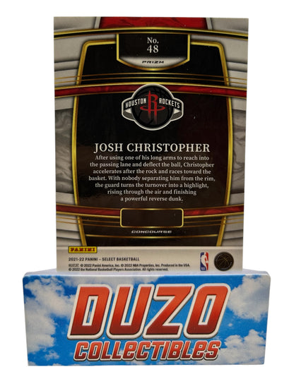 Josh Christopher Rookie Silver Concourse 2021 Panini Select No.48