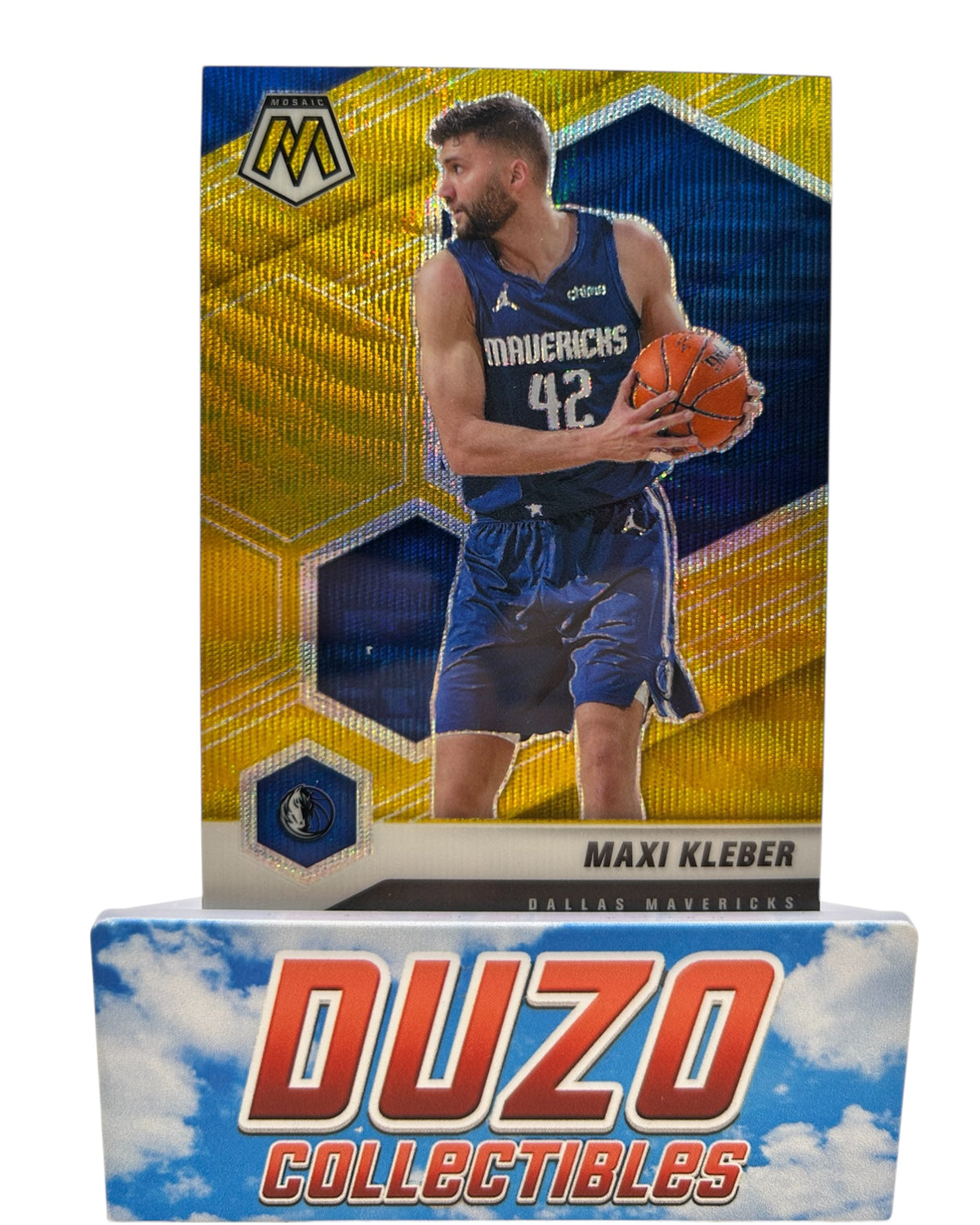 Maxi Kleber Gold Wave 2020-21 Panini Mosaic No.192