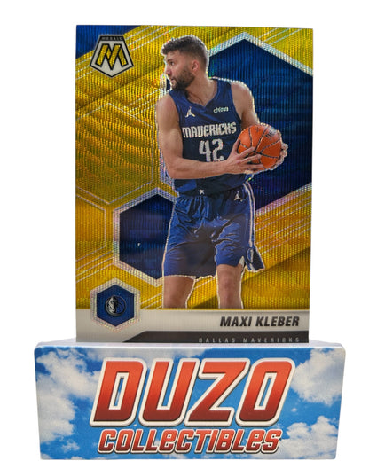 Maxi Kleber Gold Wave 2020-21 Panini Mosaic No.192