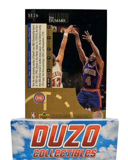 Joe Dumars Gold 1994 Upper Deck No.SE26
