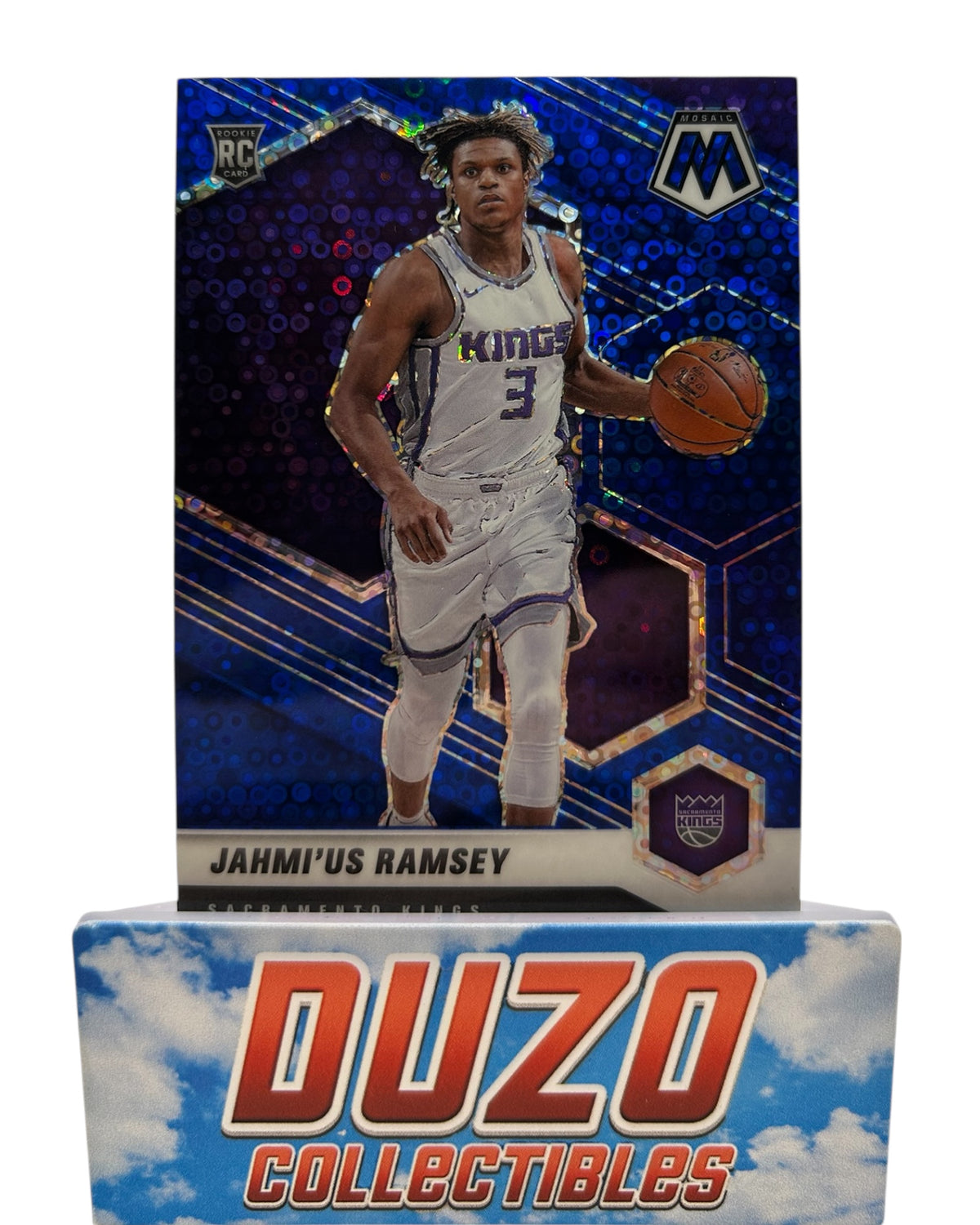 Jahmi'Us Ramsey Rookie Blue Disco /85 2020-21 Panini Mosaic No.239