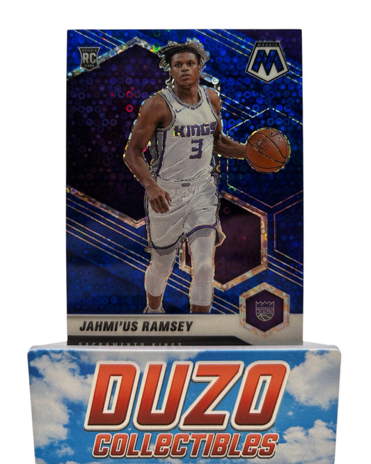 Jahmi'Us Ramsey Rookie Blue Disco /85 2020-21 Panini Mosaic No.239