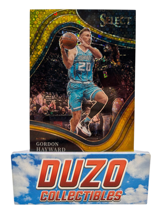 Gordon Hayward Gold Disco /10 2021-22 Panini Select No.204
