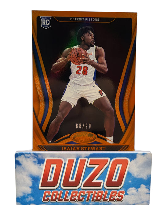 Isaiah Stewart Rookie Orange /99 2020-21 Panini Certified No.185