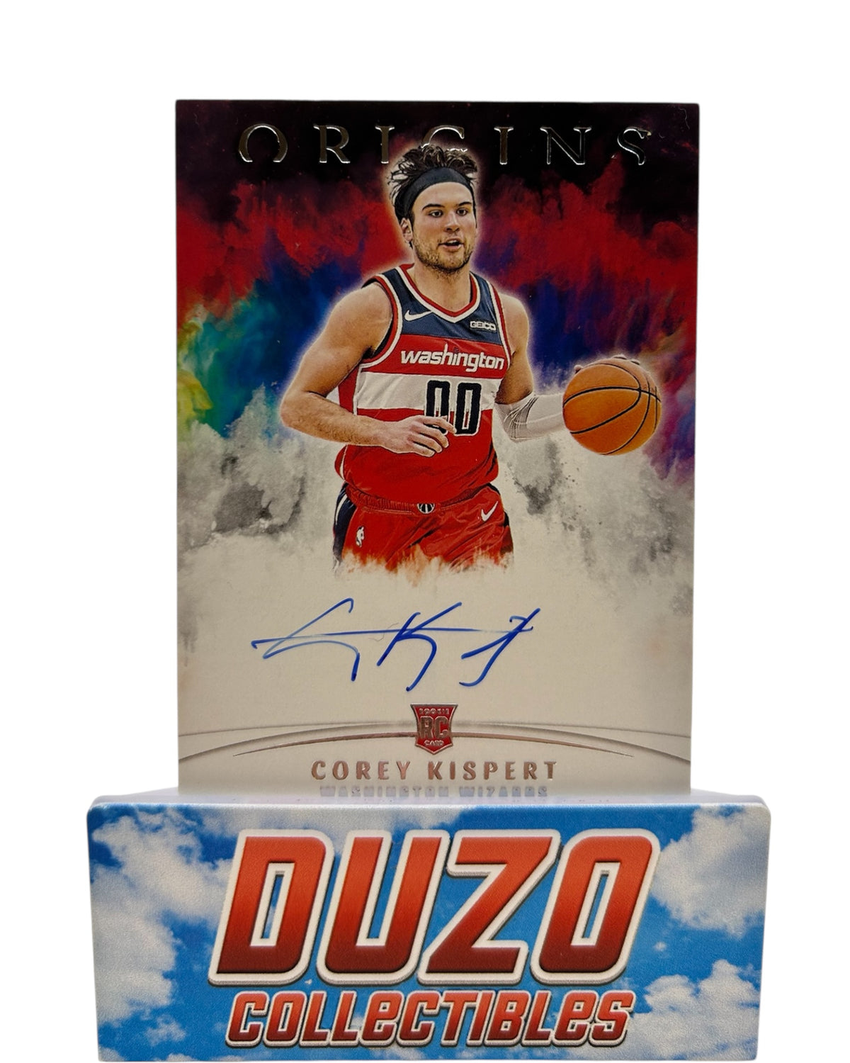 Corey Kispert Rookie OnCard Auto 2021-22 Panini Origins No.RA-KIS
