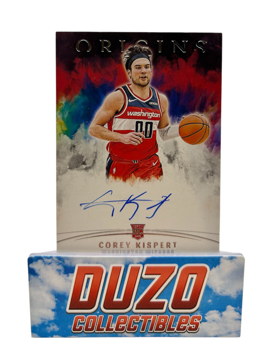 Corey Kispert Rookie OnCard Auto 2021-22 Panini Origins No.RA-KIS