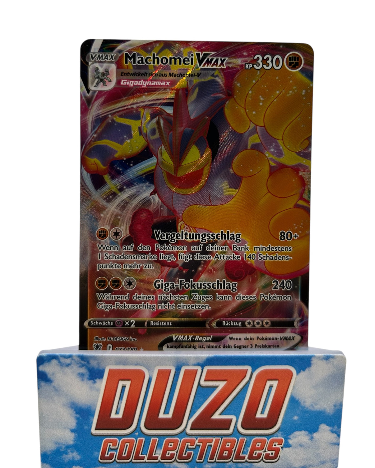 Machomei VMAX 2022 Pokemon No.073/189