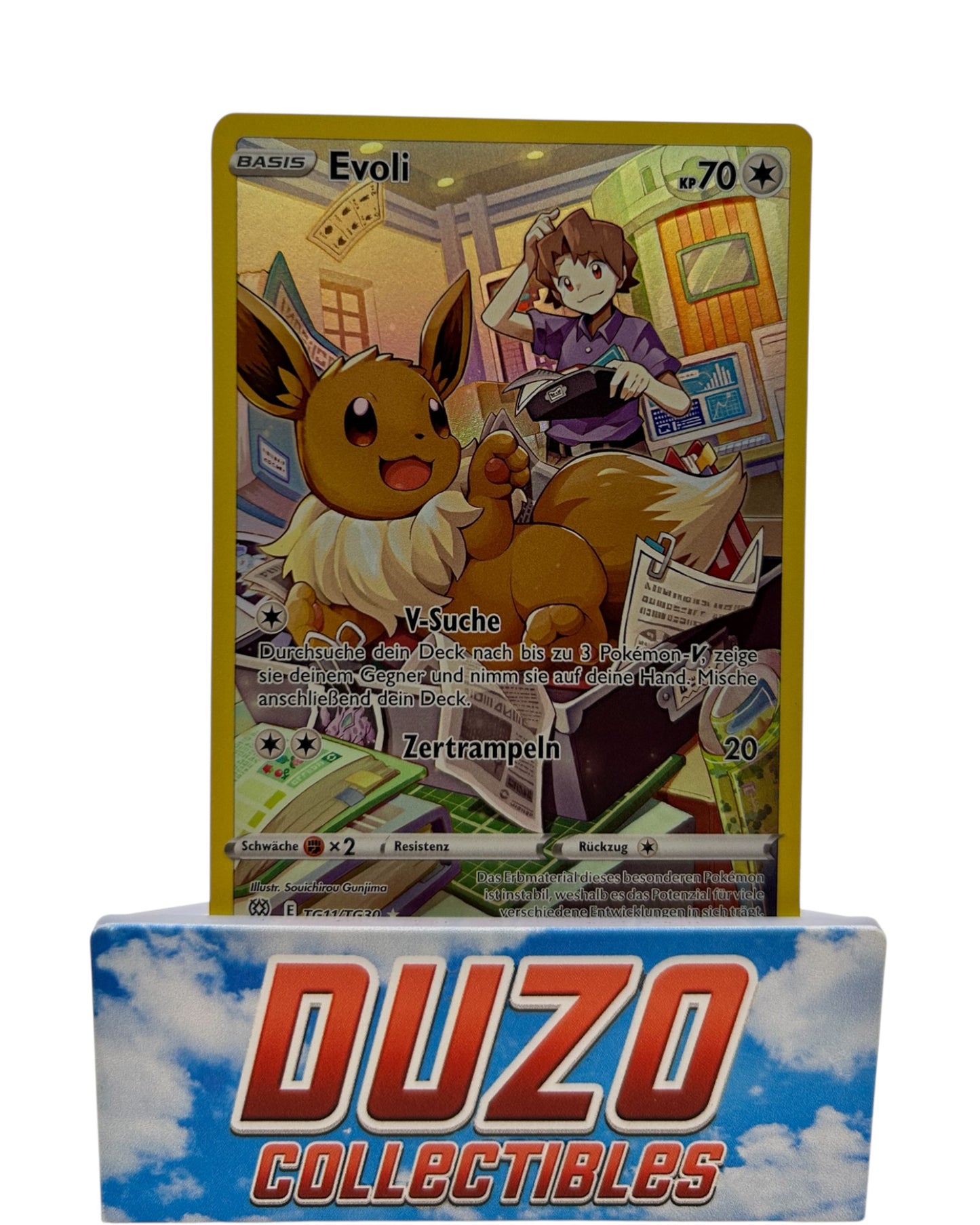 Evoli Trainer Gallery 2022 Pokemon Radiant Stars No.TG11/TG30