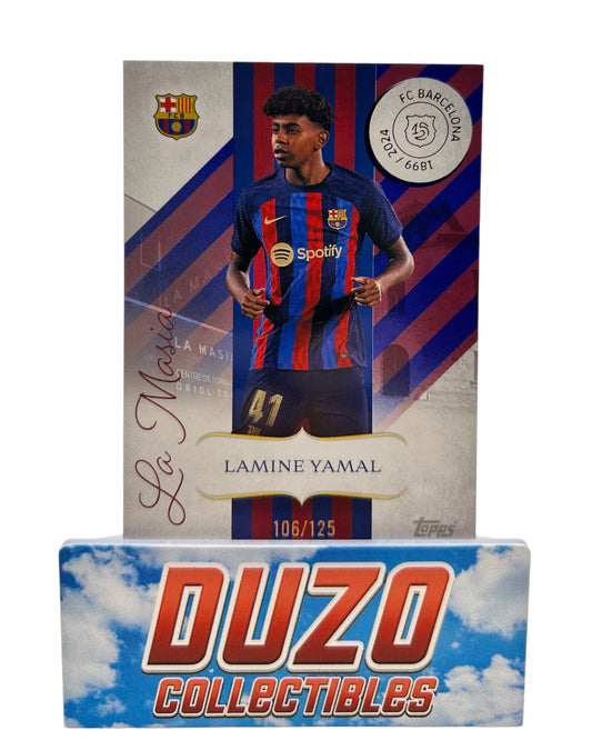 Lamine Yamal La Masia /125 2025 Topps TC Barcelona No.LM-3