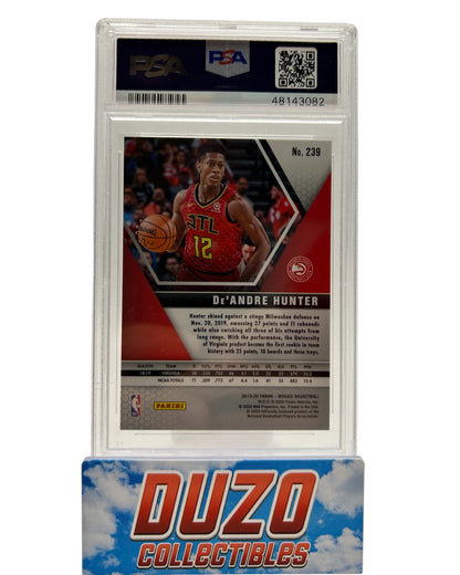 De'Andre Hunter Rookie 2019 Mosaic No.239 PSA10