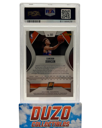 Cameron Johnson Rookie 2019 Panini Prizm No.257 PSA10