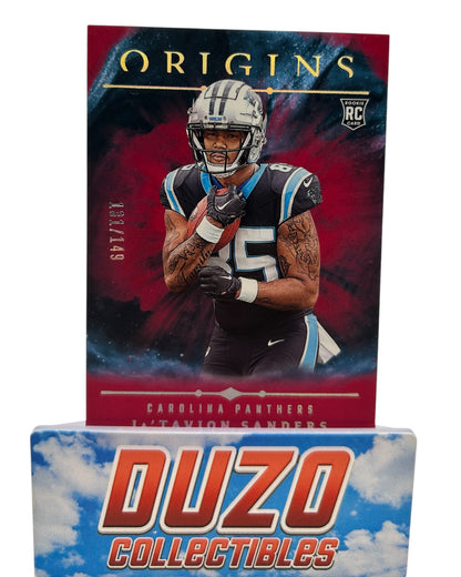 Ja'Tavion Sanders Red /149 2024 Panini Origins No.140