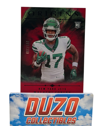 Malachi Corley Rookie Red /299 2024 Panini Origins No.106