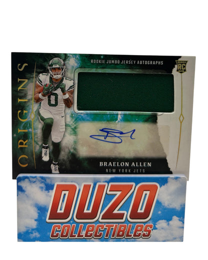 Braelon Allen Rookie Patch Auto 2024 Panini Origins No.RJA-BAL