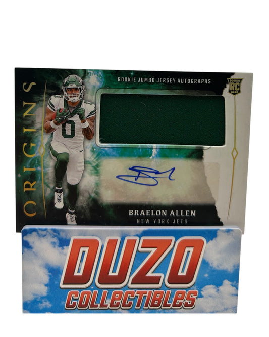 Braelon Allen Rookie Patch Auto 2024 Panini Origins No.RJA-BAL