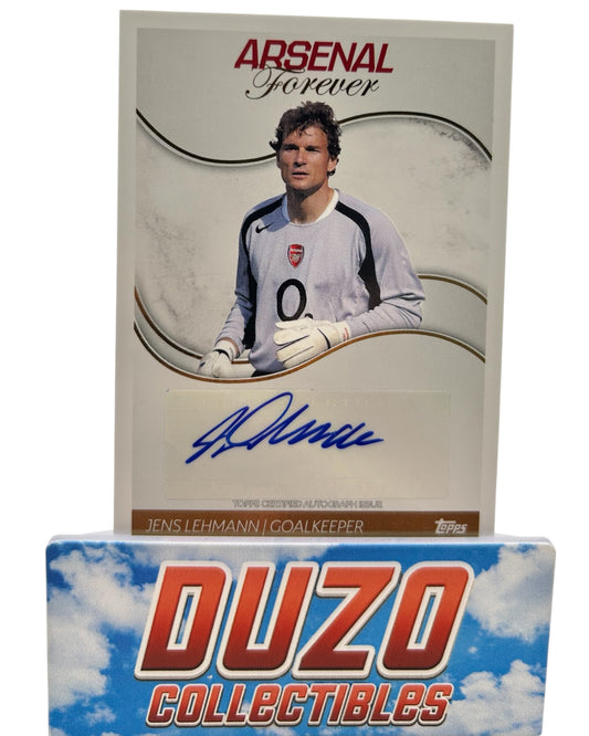 Jens Lehmann Auto 2024 Topps Arsenal Forever No.AL-JL