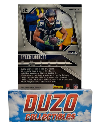 Tyler Lockett Silver 2024 Panini Prizm No.262