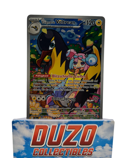 Enigmaras Voltrean Art Rare 2025 Pokemon Journey Together No.163/159