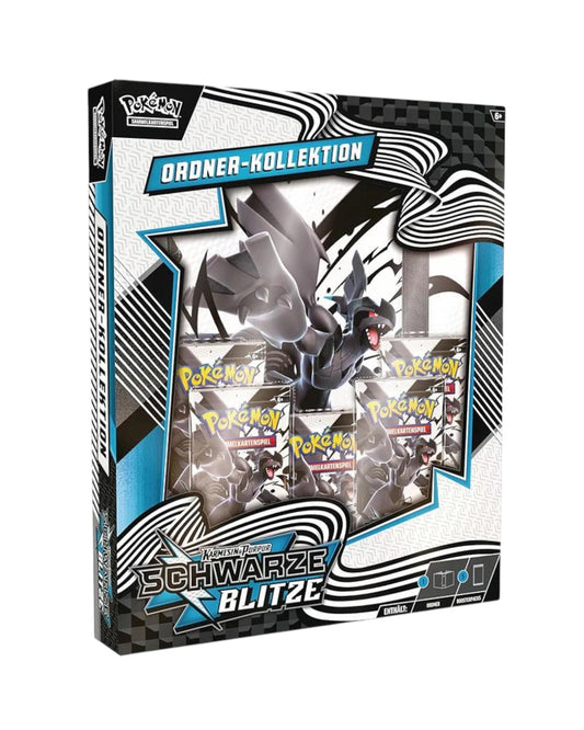 Schwarze Blitze Ordner Kollektion 2025 Pokemon Karmesin&Purpor