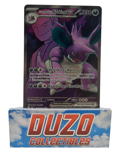 Team Rockets Nidoking EX Secret Rare 2025 Ewige Rivalen No.216/182