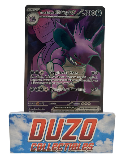 Team Rockets Nidoking EX Secret Rare 2025 Ewige Rivalen No.216/182