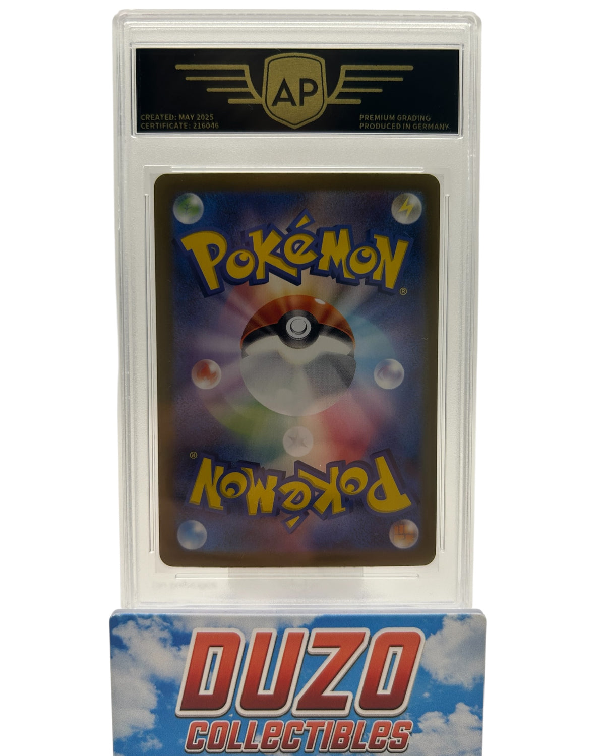 Zapdos EX Special Art Rare 2023 Pokemon 151 No.204/165 AP9.5