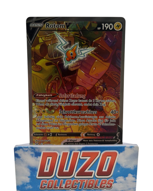 Rotom V Special Illustration Rare Pokemon Lost Origins No.177/196