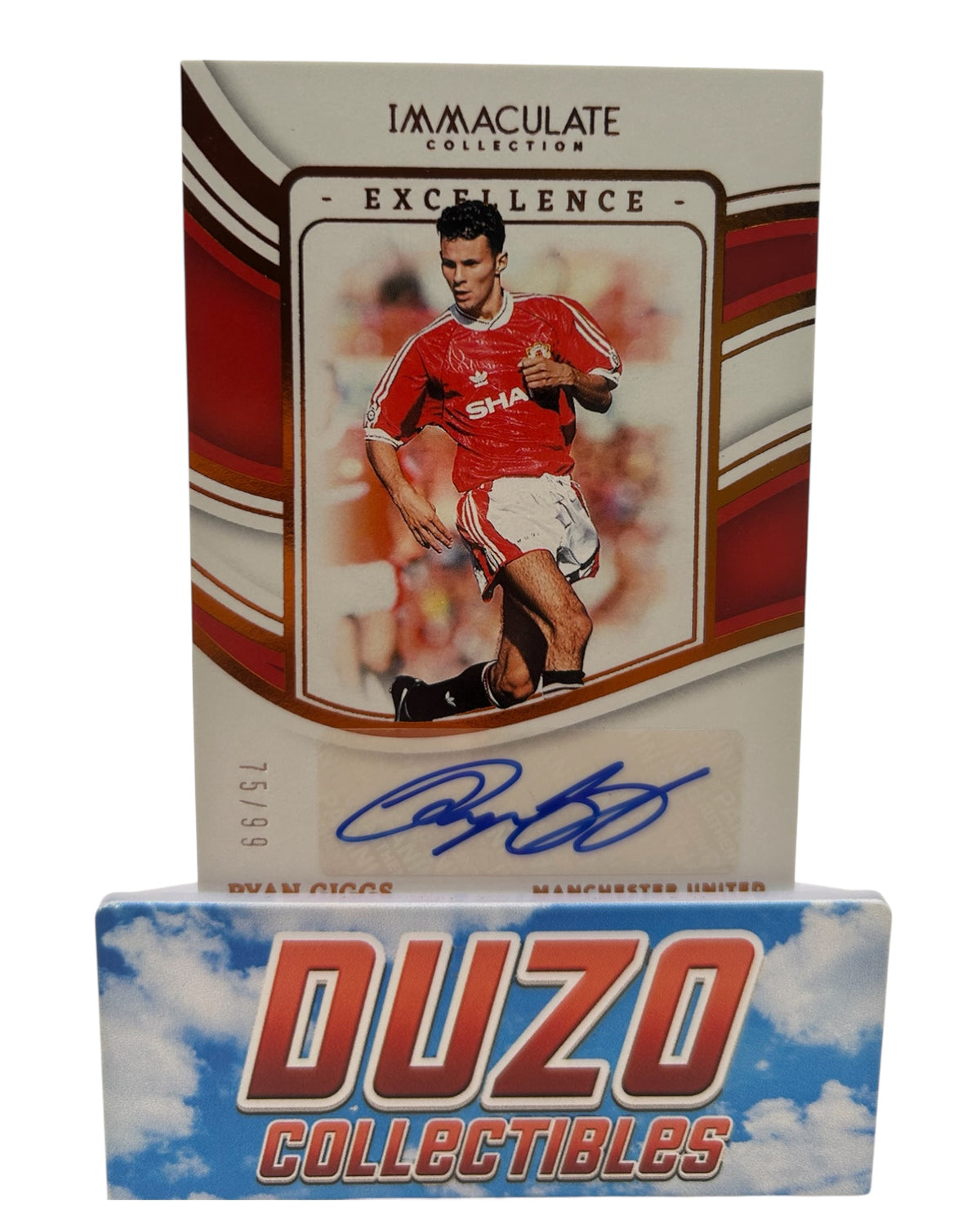 Ryan Giggs Excellence Autograph /99 2023-24 Panini Immaculate No.EA-RG