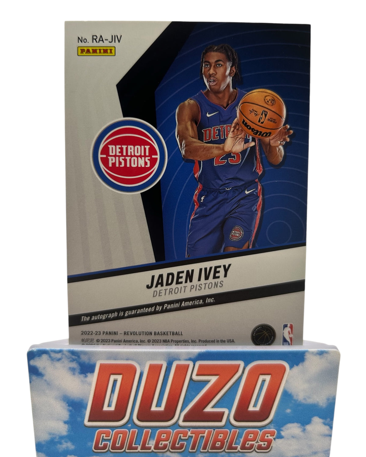Jaden Ivey Rookie Autograph 2022-23 Panini Revolution No.RA-JIV