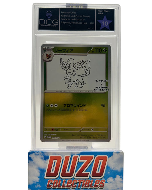 Folipurba Yu Nagaba Japanese 2022 Pokemon Karmesin und Purpor No.068/SV-P DCG 10