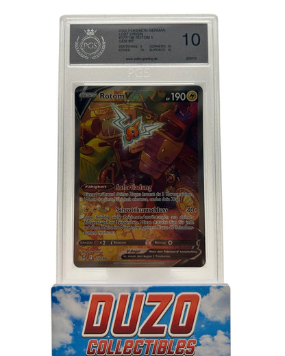 Rotom V Alternate FullArt 2022 Pokemon Lost Origins No.177/196 PGS 10